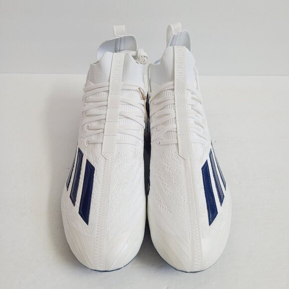 NEW Adidas Adizero Primeknit Football Cleats GV9624 Size 12.5 White Blue